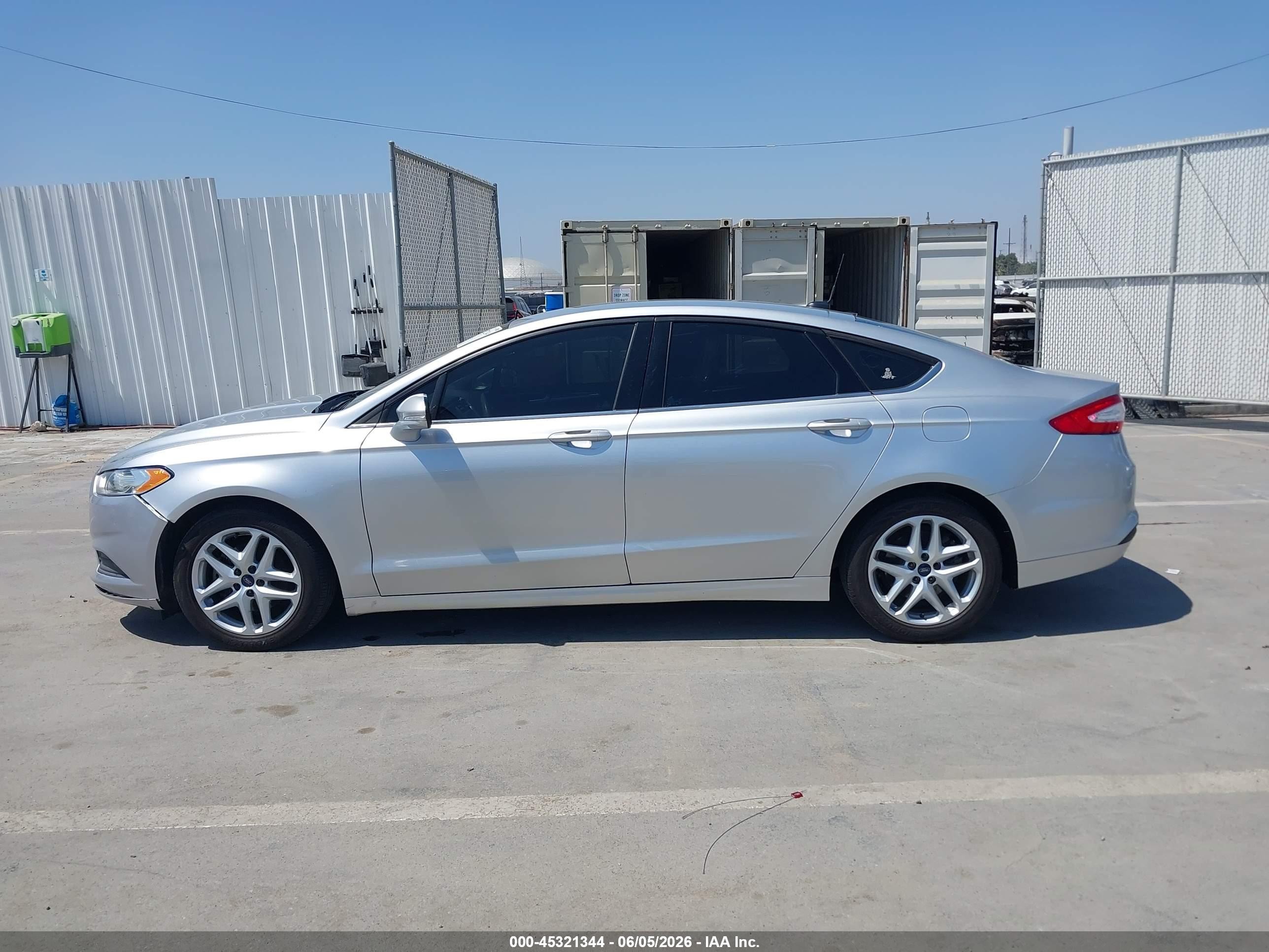 2015 Ford Fusion Se Silver vin: 3FA6P0H72FR183438