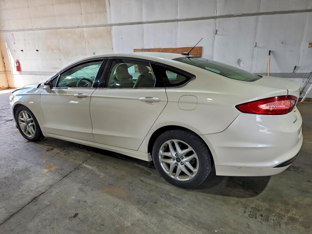 2015 Ford Fusion Se White vin: 3FA6P0H72FR193239