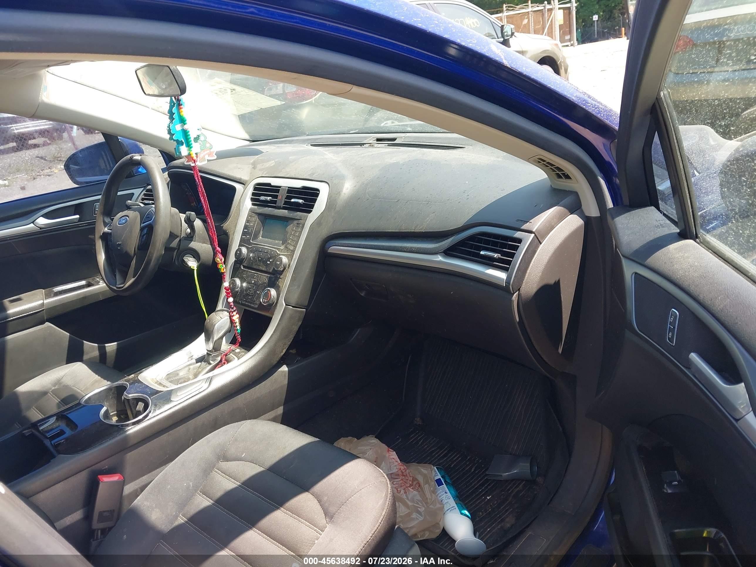 2015 Ford Fusion Se Blue vin: 3FA6P0H72FR241452