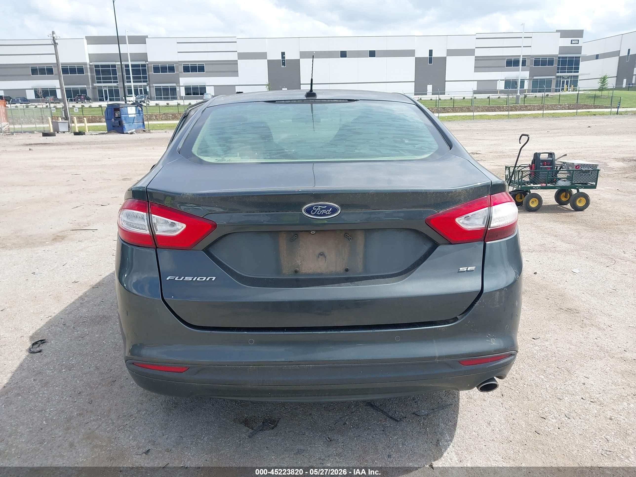 2015 Ford Fusion Se Черный vin: 3FA6P0H72FR263712