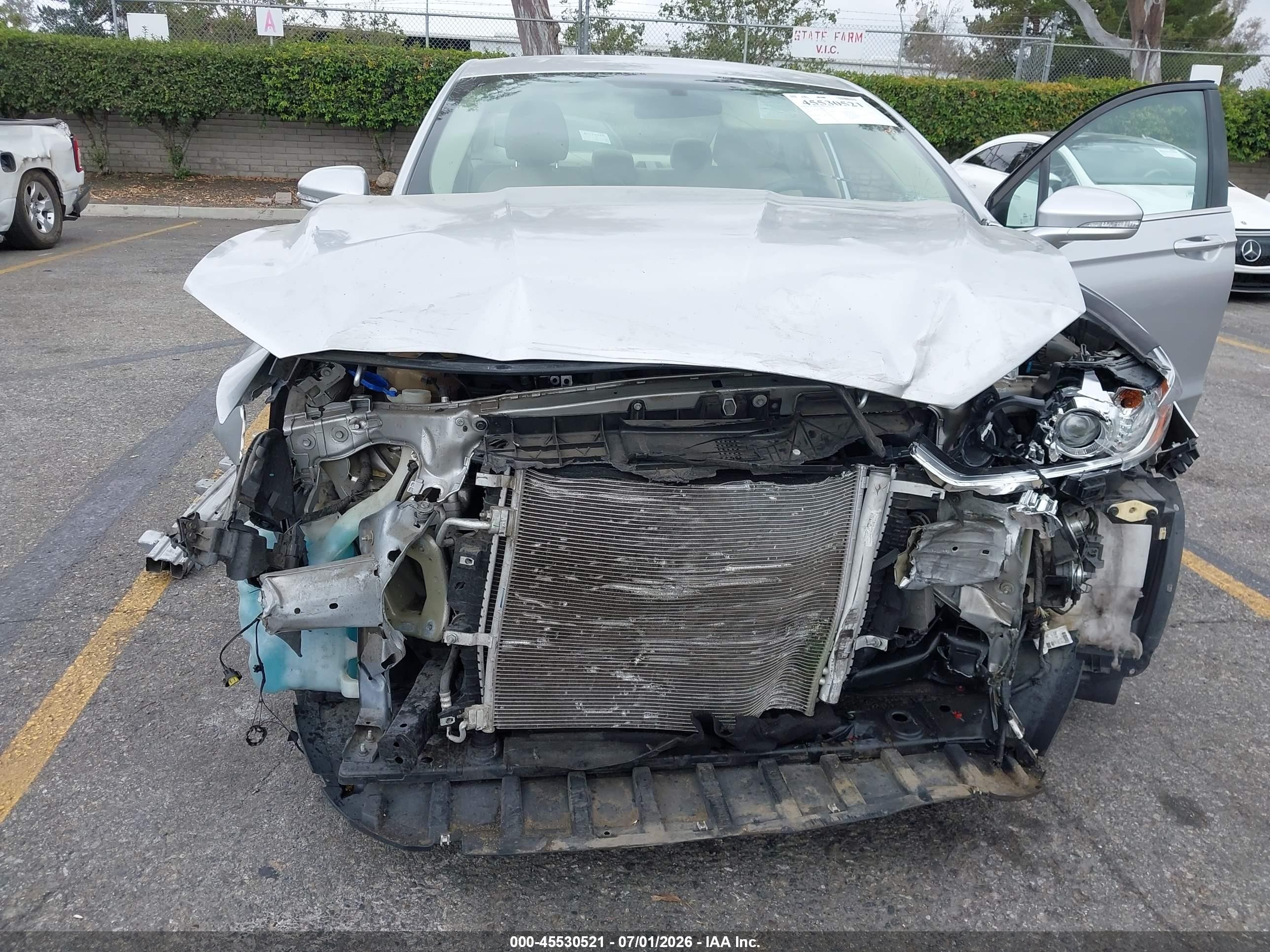 2015 Ford Fusion Se Silver vin: 3FA6P0H72FR280624
