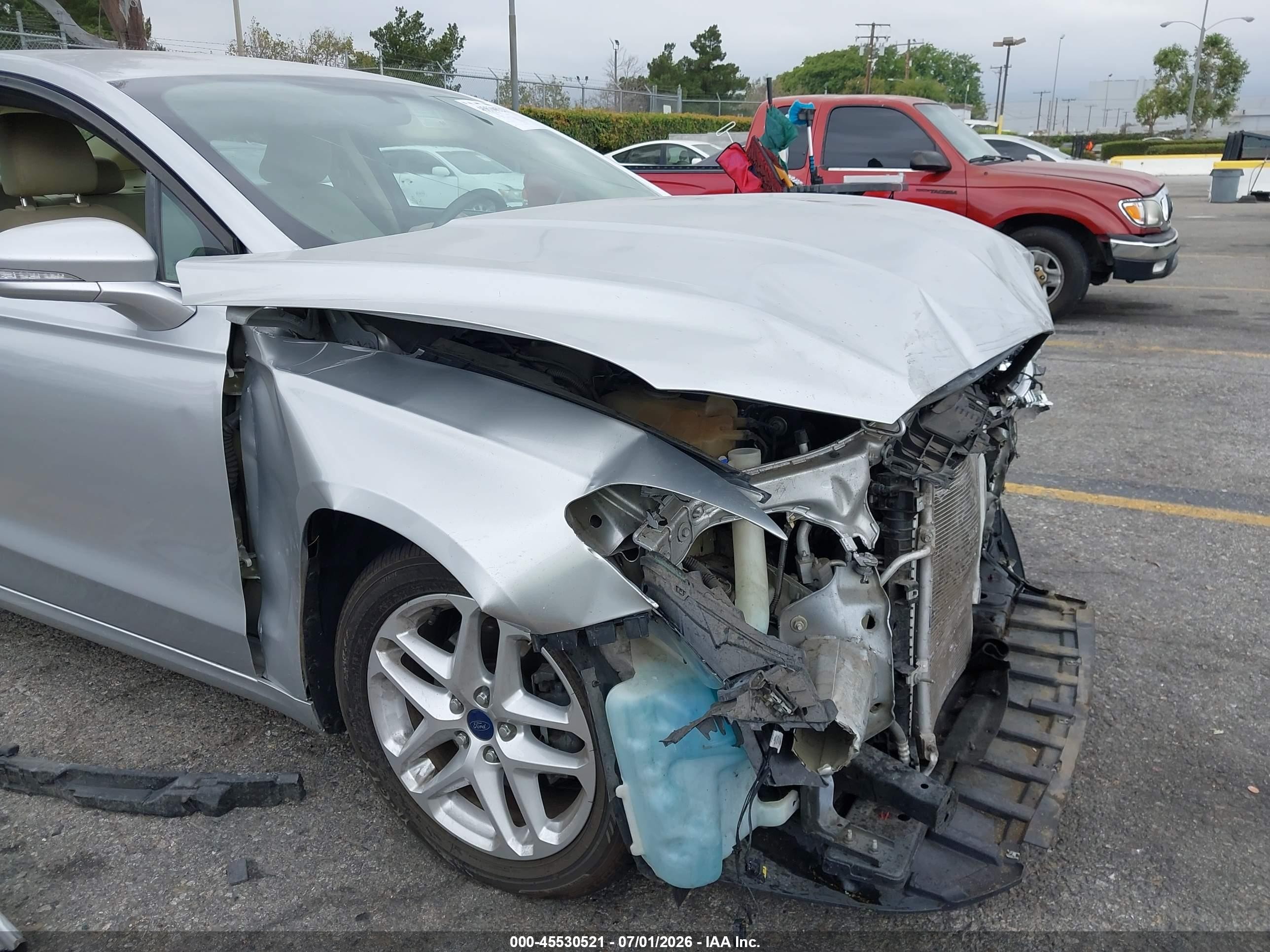 2015 Ford Fusion Se Silver vin: 3FA6P0H72FR280624