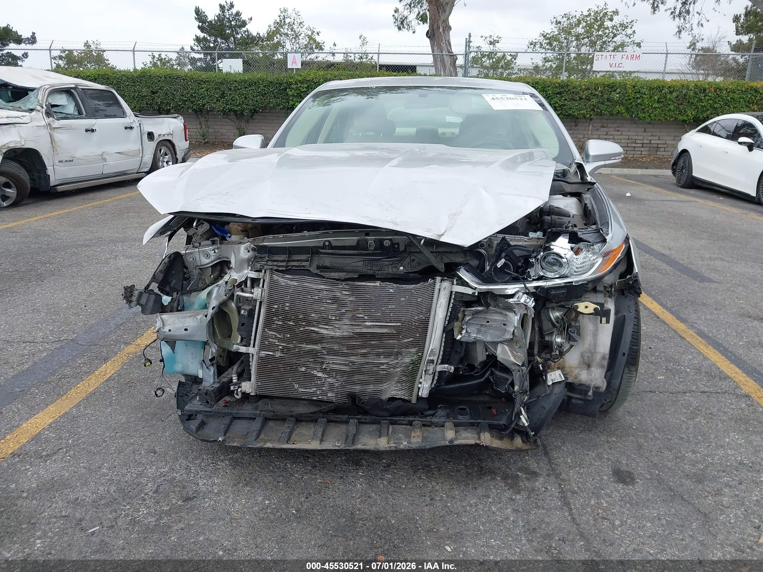 2015 Ford Fusion Se Silver vin: 3FA6P0H72FR280624