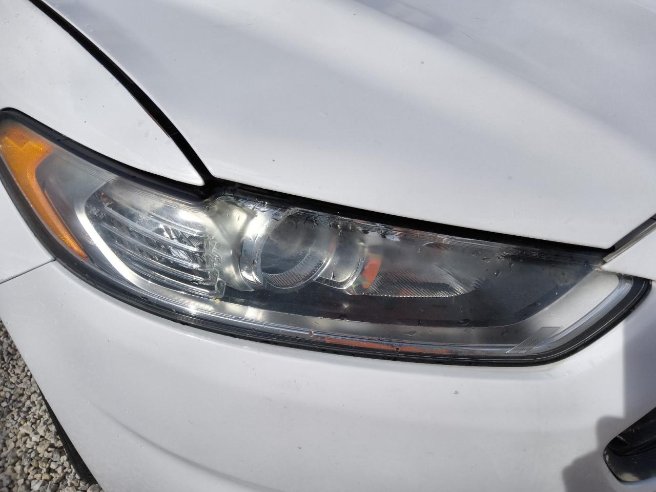 2015 Ford Fusion Se Белый vin: 3FA6P0H72FR292773 Damage: Right Head Lamp, Faded, Repair Required
