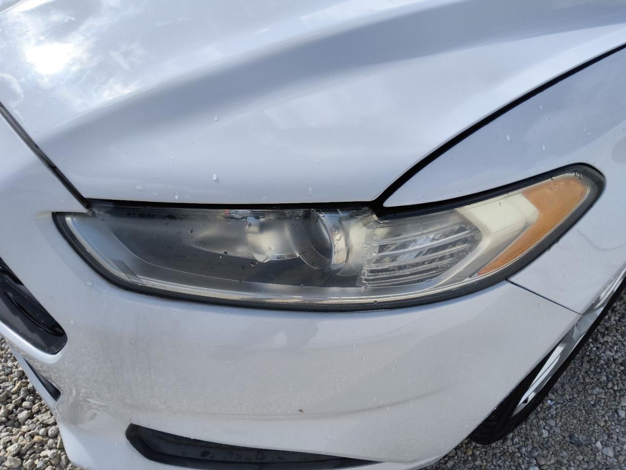 2015 Ford Fusion Se Белый vin: 3FA6P0H72FR292773 Damage: Left Head Lamp, Faded, Repair Required