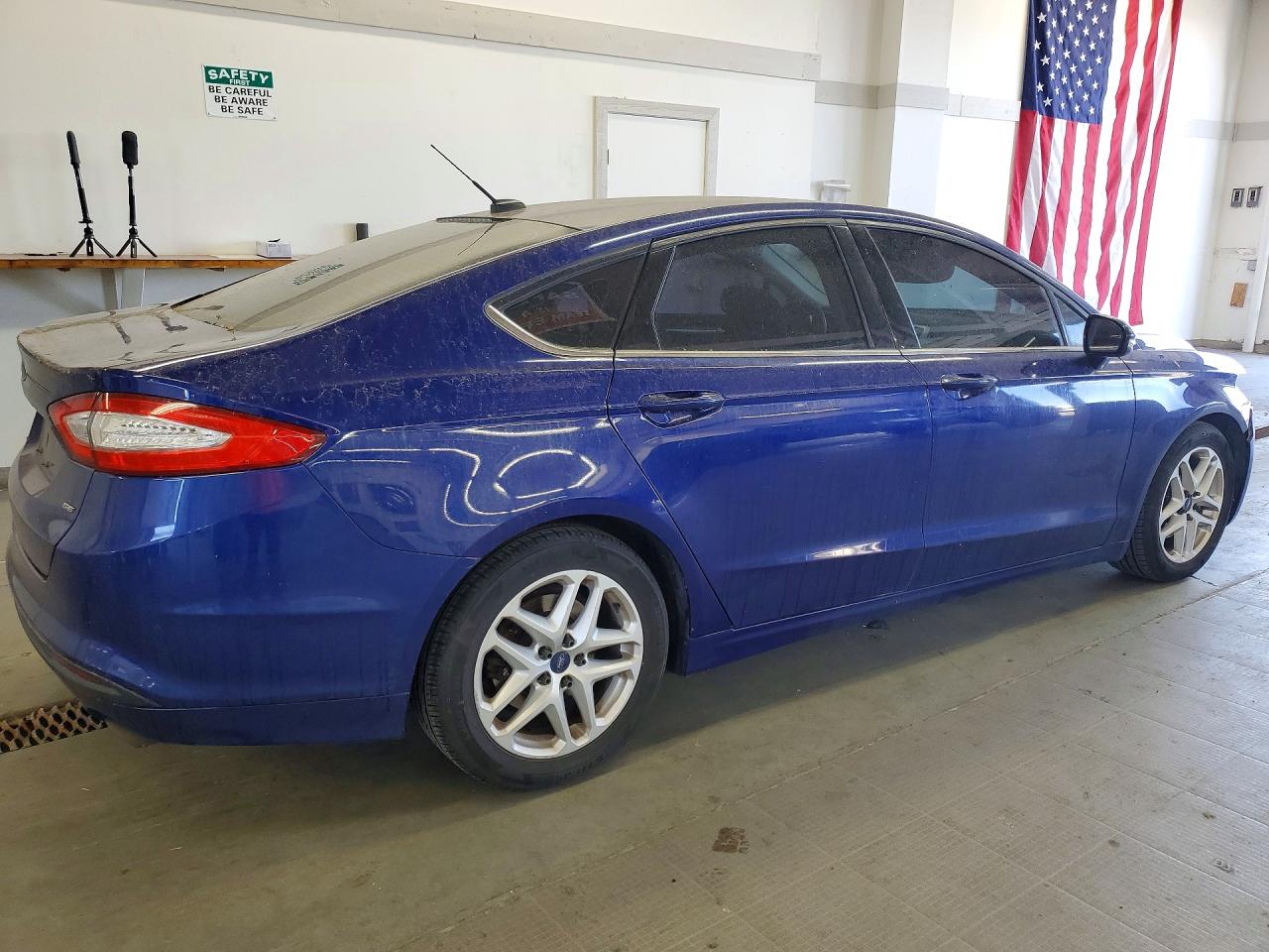 2015 Ford Fusion Se Blue vin: 3FA6P0H72FR295995