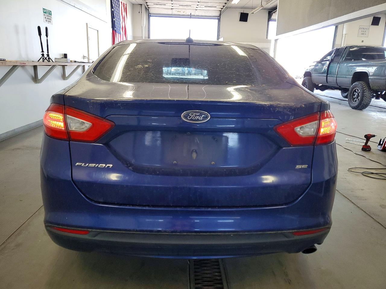 2015 Ford Fusion Se Blue vin: 3FA6P0H72FR295995