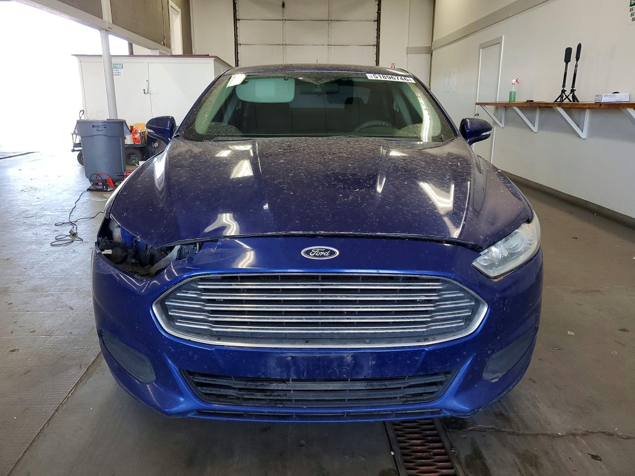 2015 Ford Fusion Se Blue vin: 3FA6P0H72FR295995