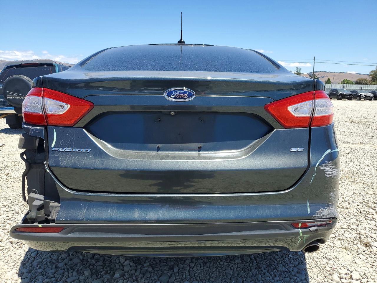 2015 Ford Fusion Se Green vin: 3FA6P0H72FR296645