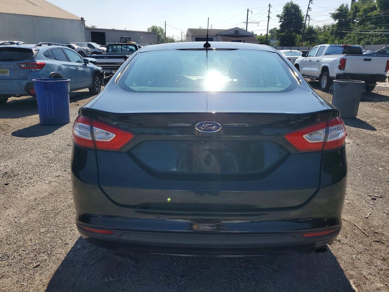2015 Ford Fusion Se Gray vin: 3FA6P0H72FR299707