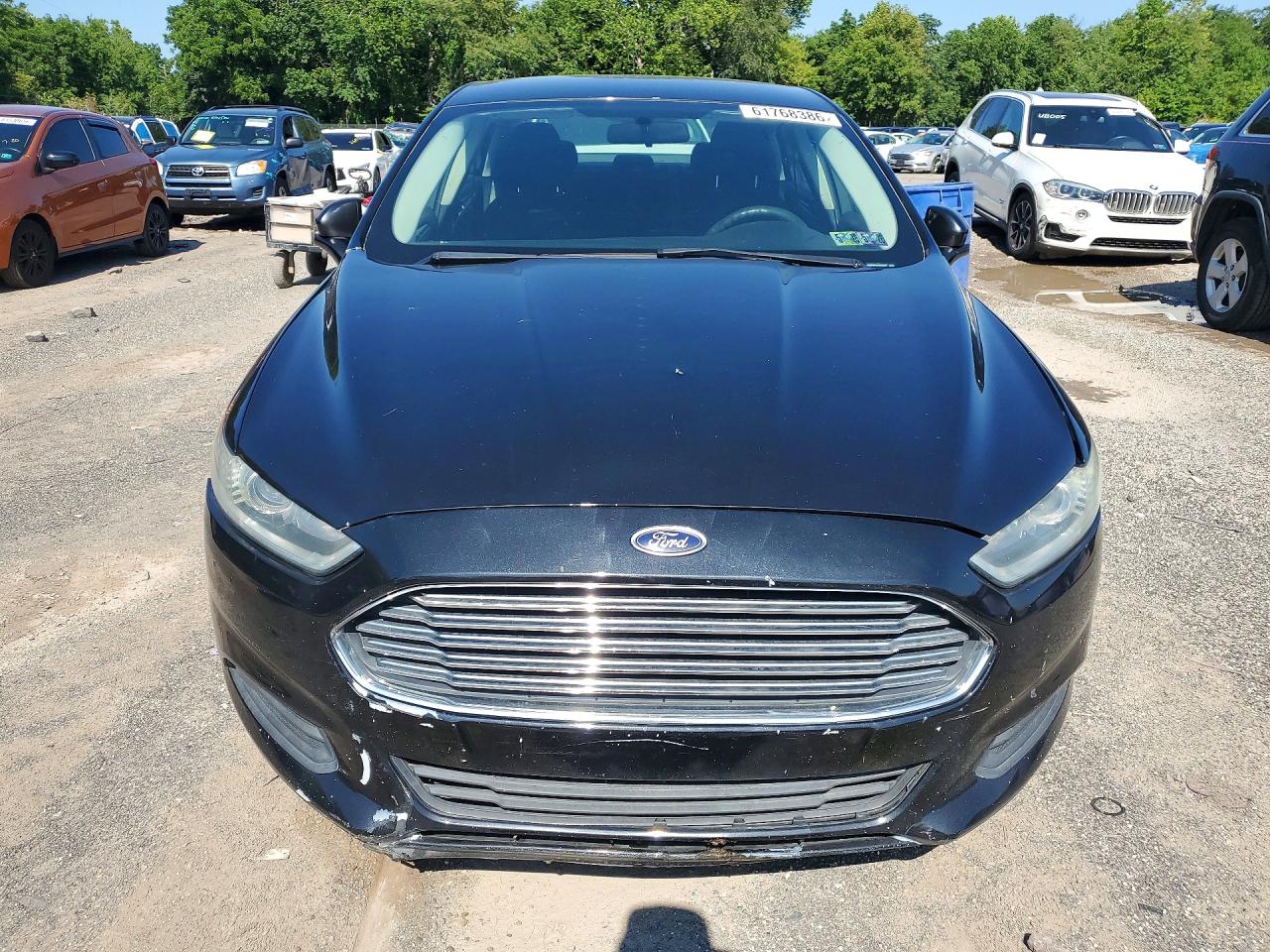 2015 Ford Fusion Se Gray vin: 3FA6P0H72FR299707