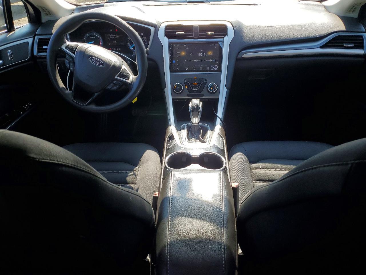 2015 Ford Fusion Se Gray vin: 3FA6P0H72FR299707
