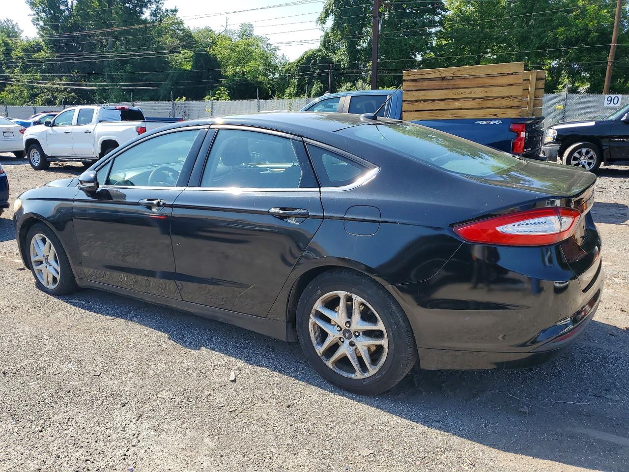 2015 Ford Fusion Se Gray vin: 3FA6P0H72FR299707