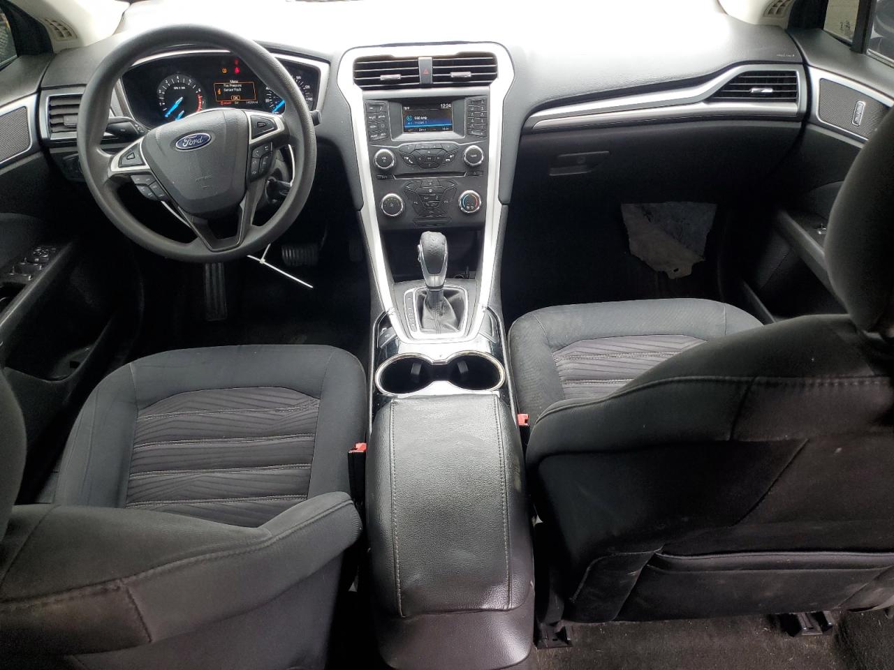2016 Ford Fusion Se Black vin: 3FA6P0H72GR159559