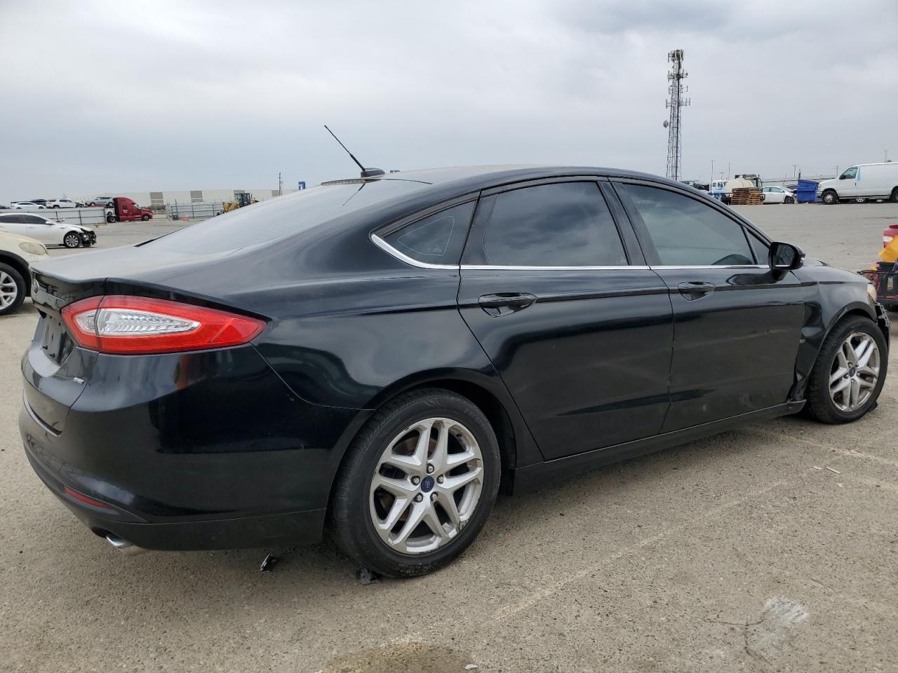 2016 Ford Fusion Se Black vin: 3FA6P0H72GR159559