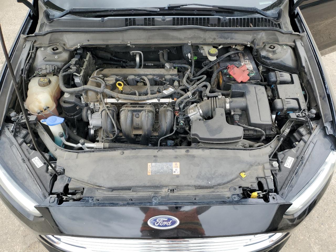 2016 Ford Fusion Se Black vin: 3FA6P0H72GR159559
