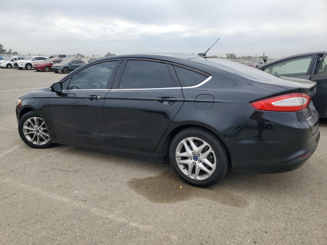 2016 Ford Fusion Se Black vin: 3FA6P0H72GR159559