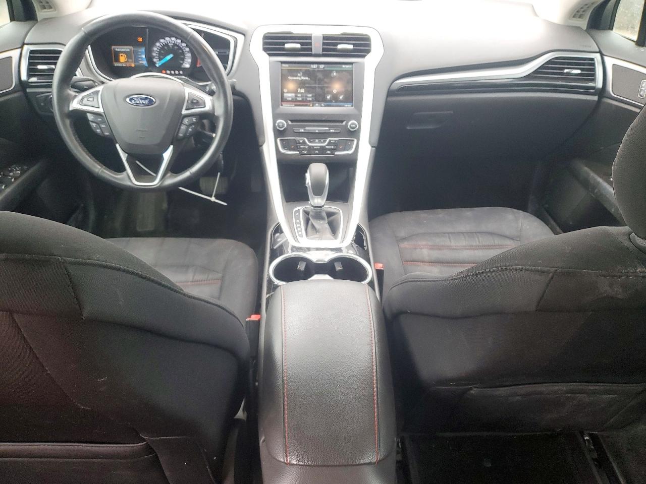 2016 Ford Fusion Se Gray vin: 3FA6P0H72GR371815