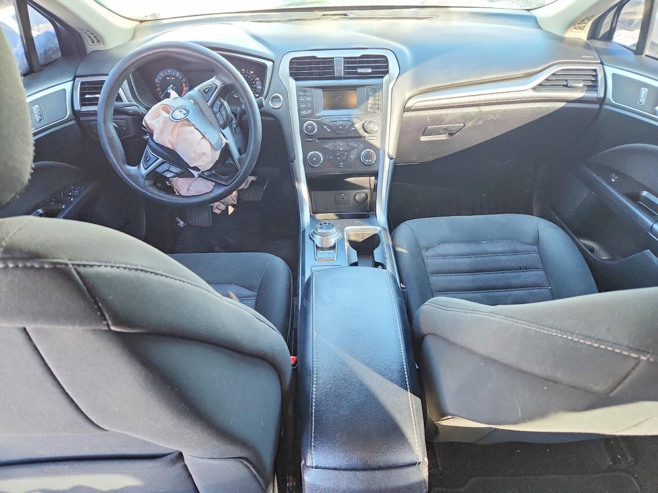 2017 Ford Fusion Se White vin: 3FA6P0H72HR159143