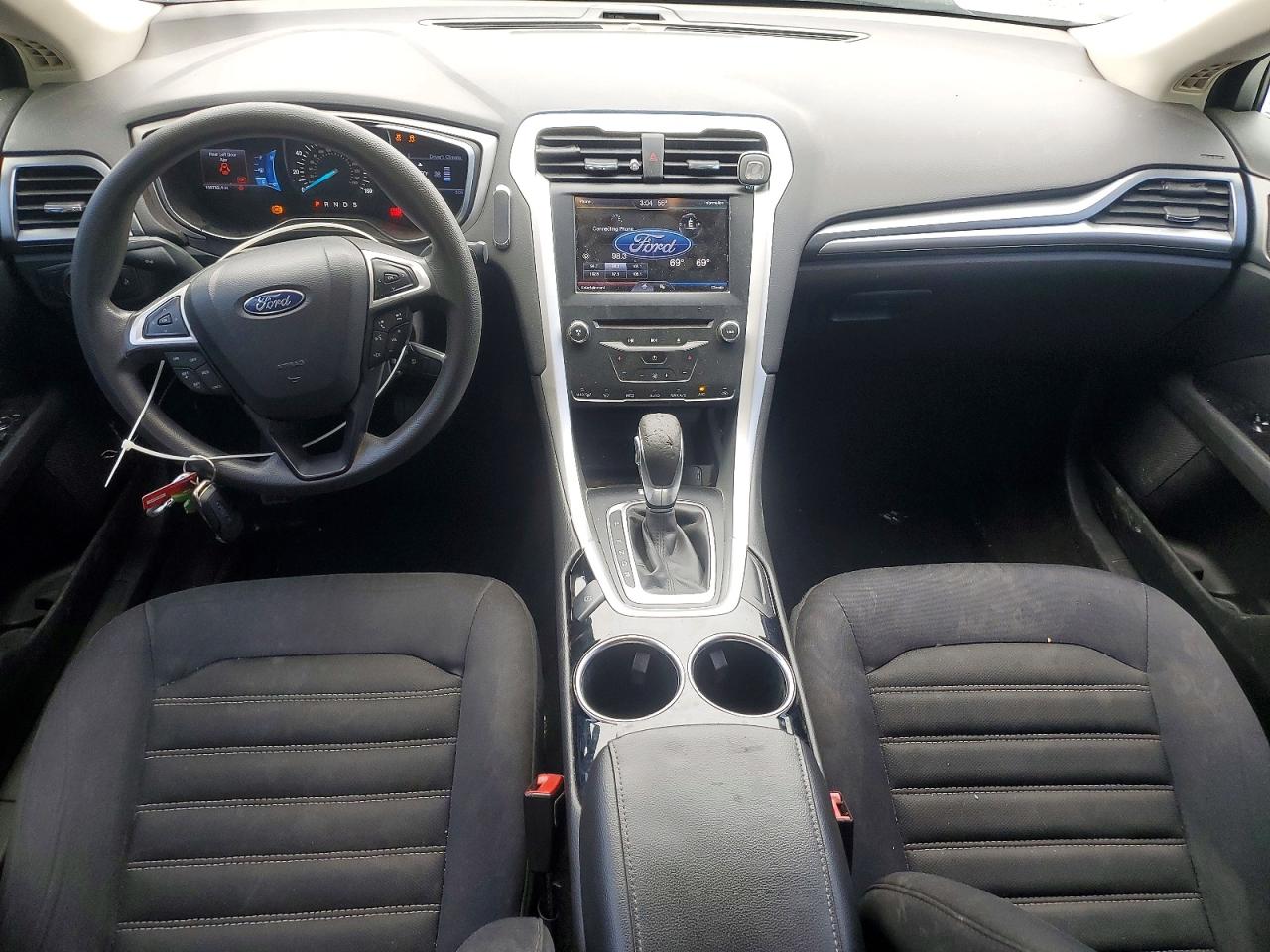 2013 Ford Fusion Se White vin: 3FA6P0H73DR102024