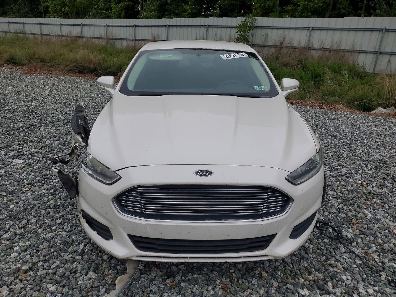2013 Ford Fusion Se White vin: 3FA6P0H73DR102024