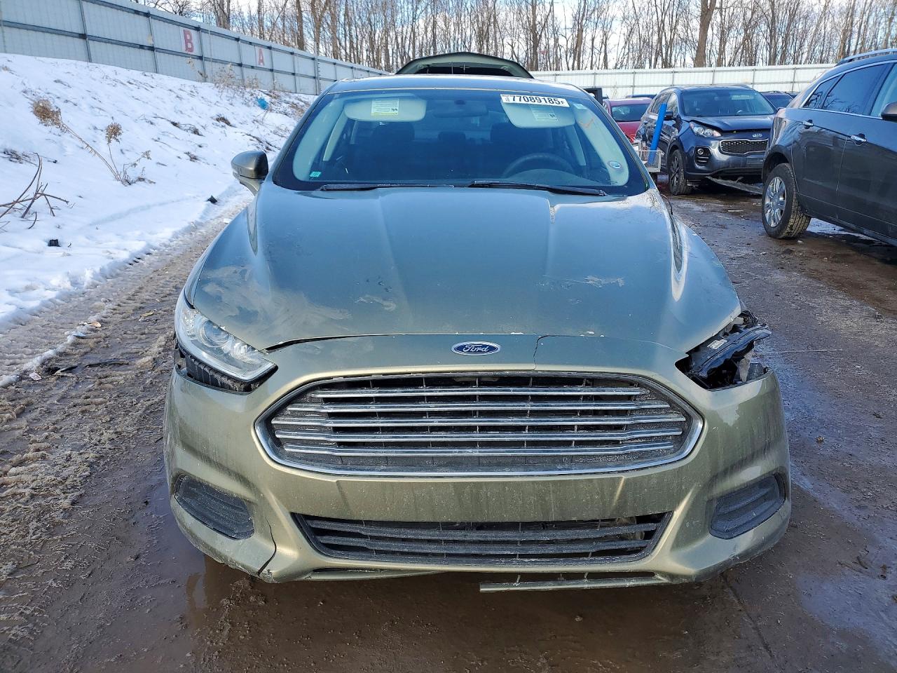 2013 Ford Fusion Se Green vin: 3FA6P0H73DR112276