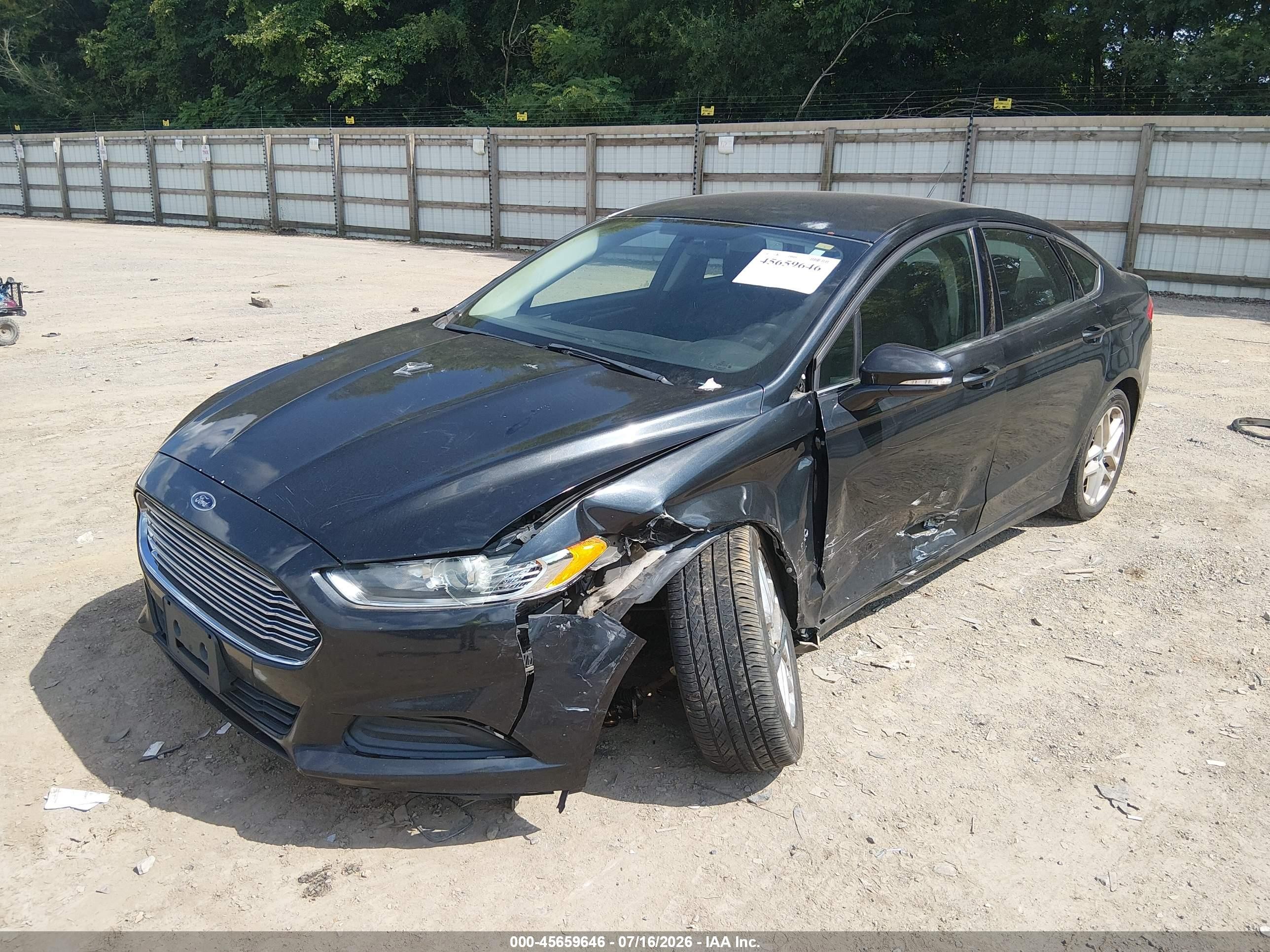 2013 Ford Fusion Se Черный vin: 3FA6P0H73DR135203