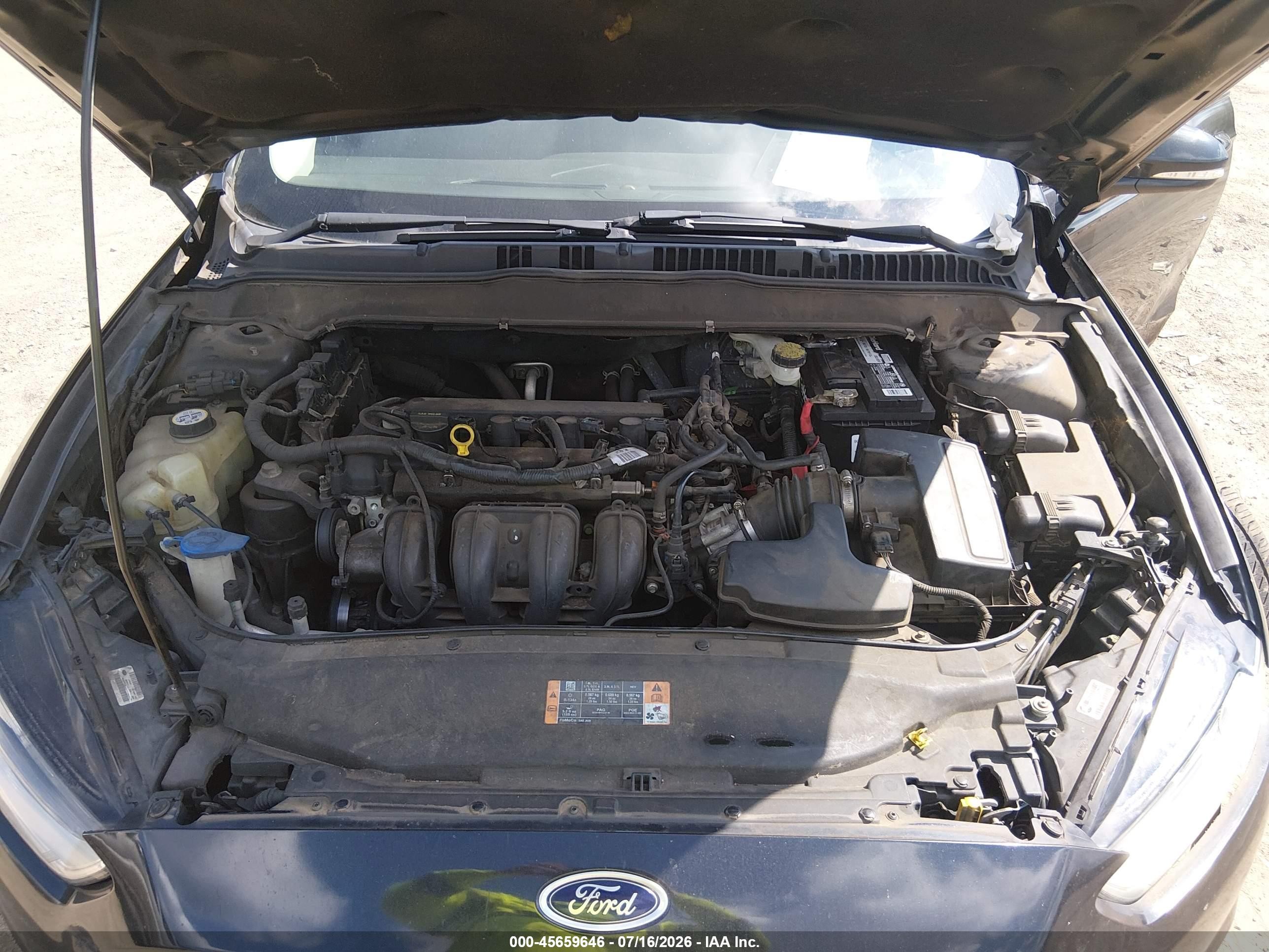 2013 Ford Fusion Se Черный vin: 3FA6P0H73DR135203