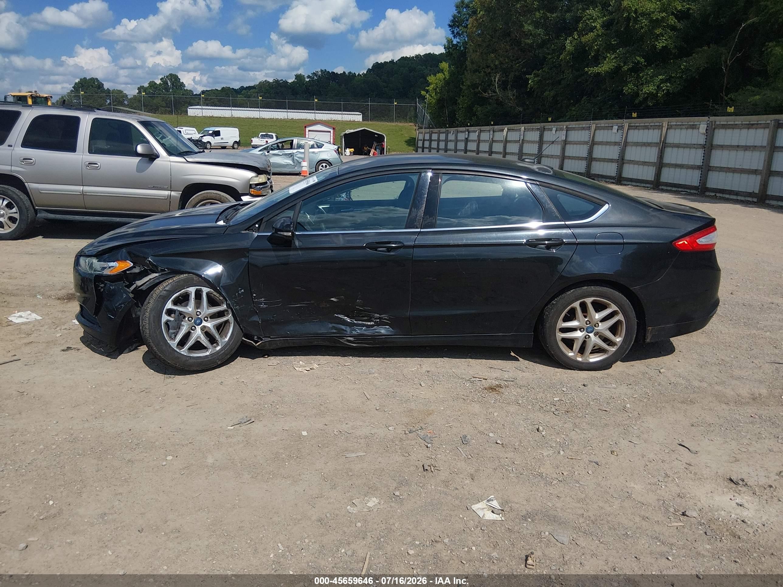 2013 Ford Fusion Se Черный vin: 3FA6P0H73DR135203