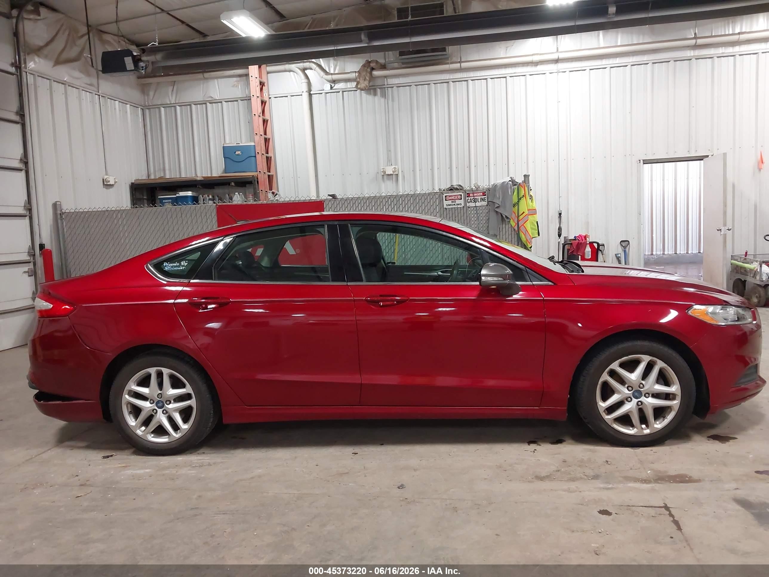 2013 Ford Fusion Se Red vin: 3FA6P0H73DR140952