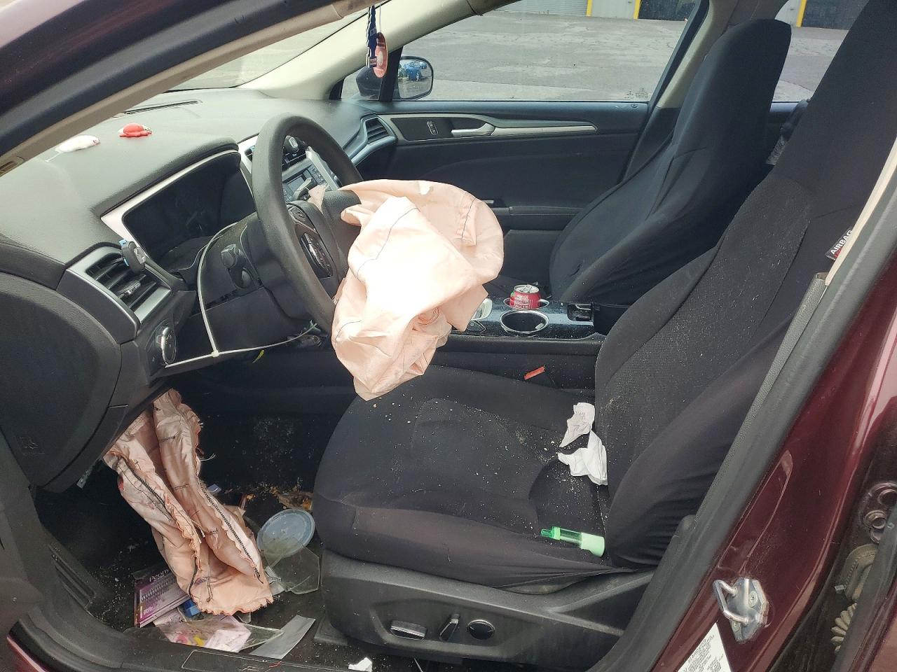 2013 Ford Fusion Se Burgundy vin: 3FA6P0H73DR144158