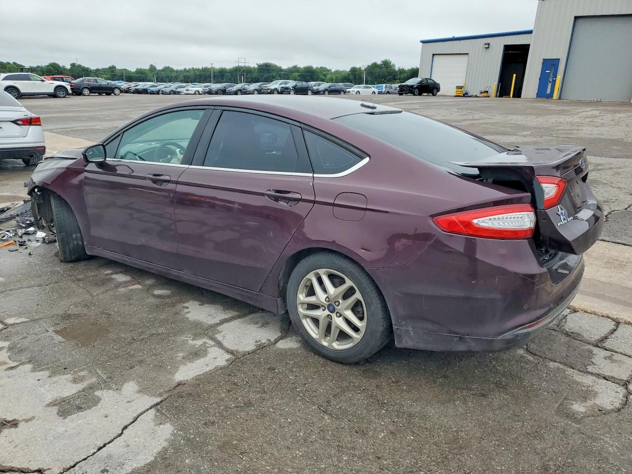 2013 Ford Fusion Se Burgundy vin: 3FA6P0H73DR144158