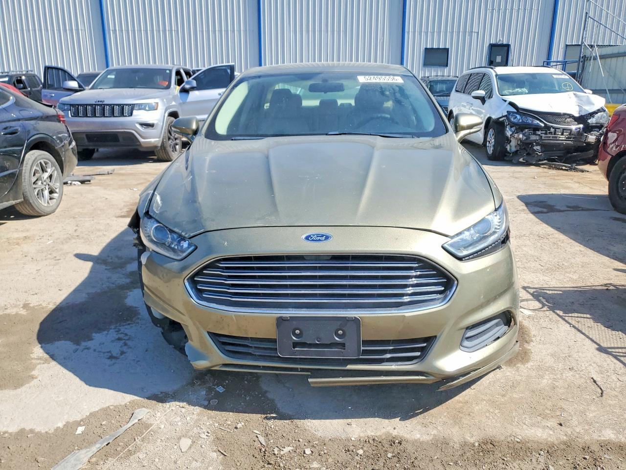 2013 Ford Fusion Se Green vin: 3FA6P0H73DR176673