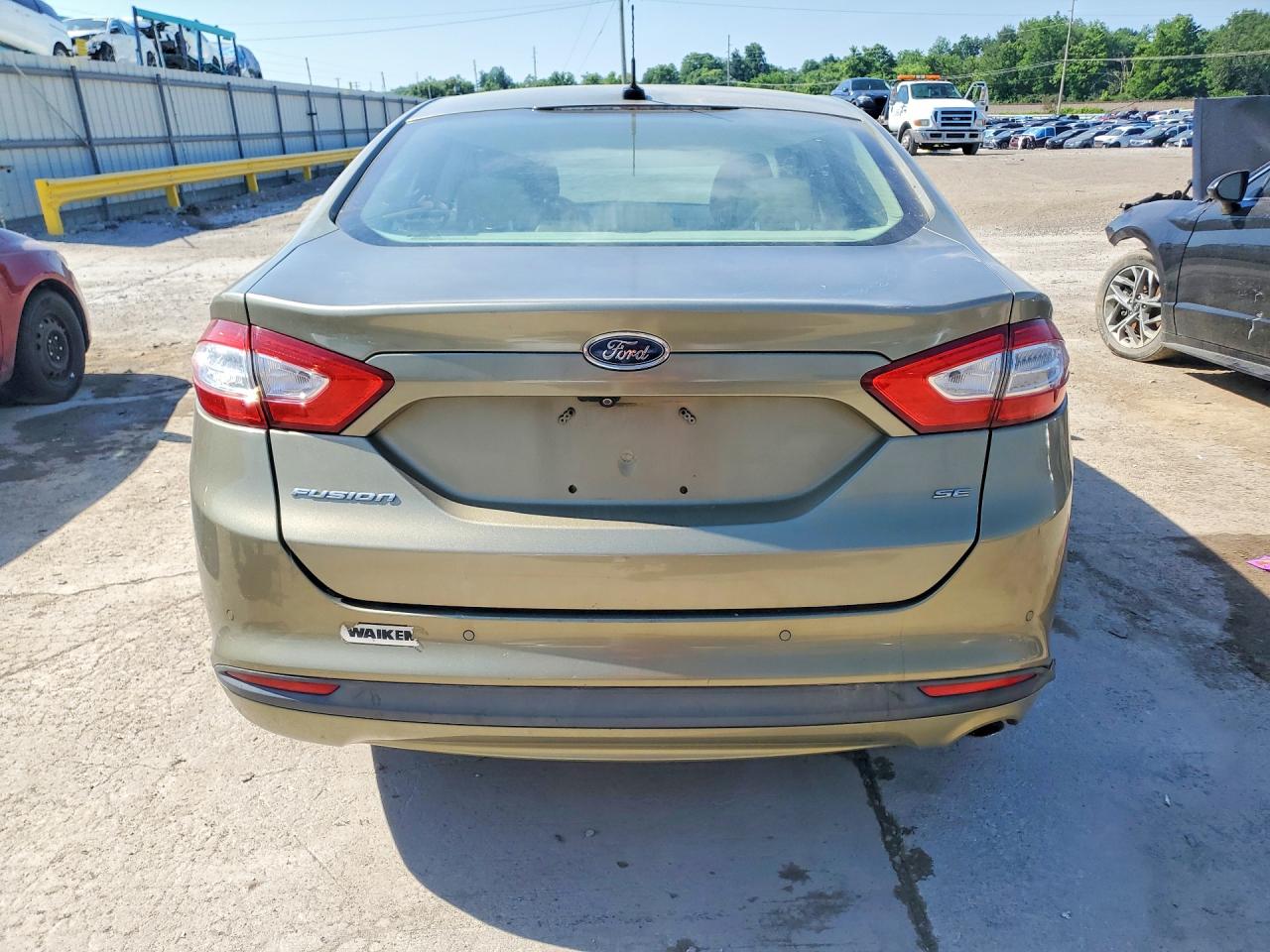 2013 Ford Fusion Se Green vin: 3FA6P0H73DR176673