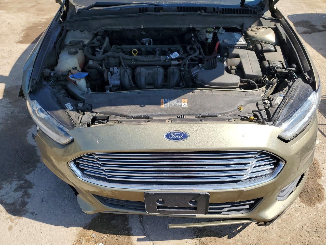 2013 Ford Fusion Se Green vin: 3FA6P0H73DR176673