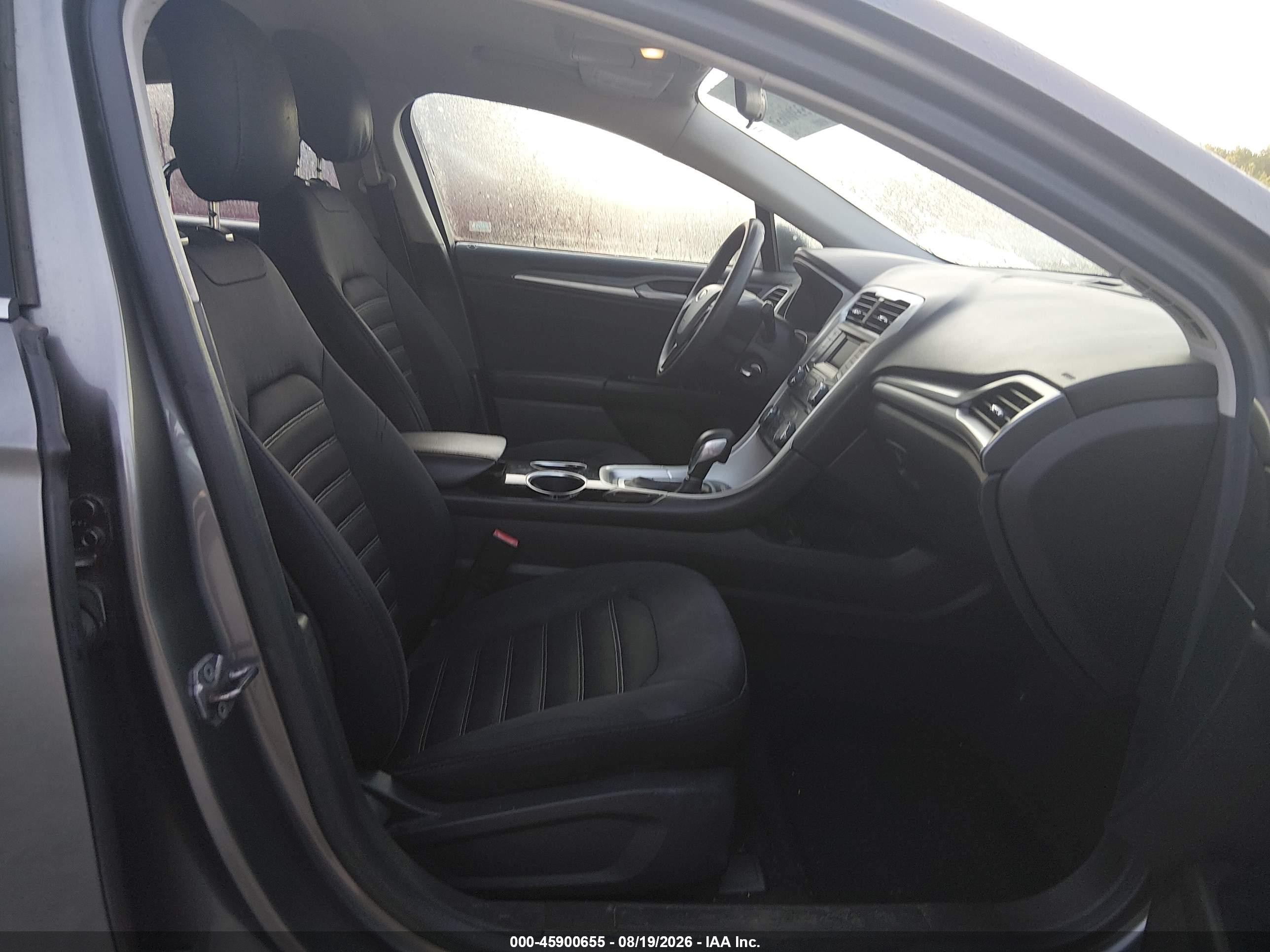 2013 Ford Fusion Se Gray vin: 3FA6P0H73DR178939