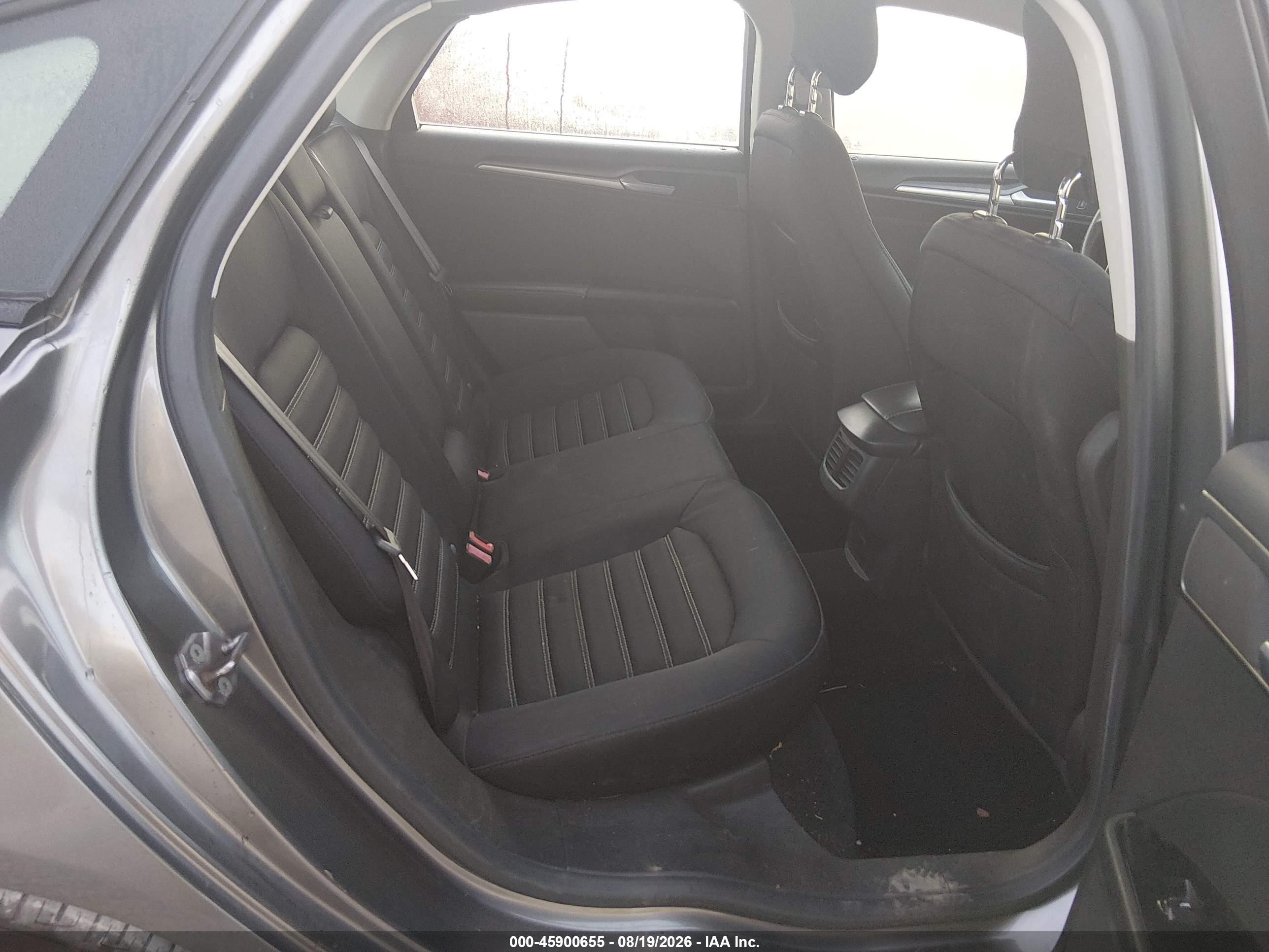 2013 Ford Fusion Se Gray vin: 3FA6P0H73DR178939
