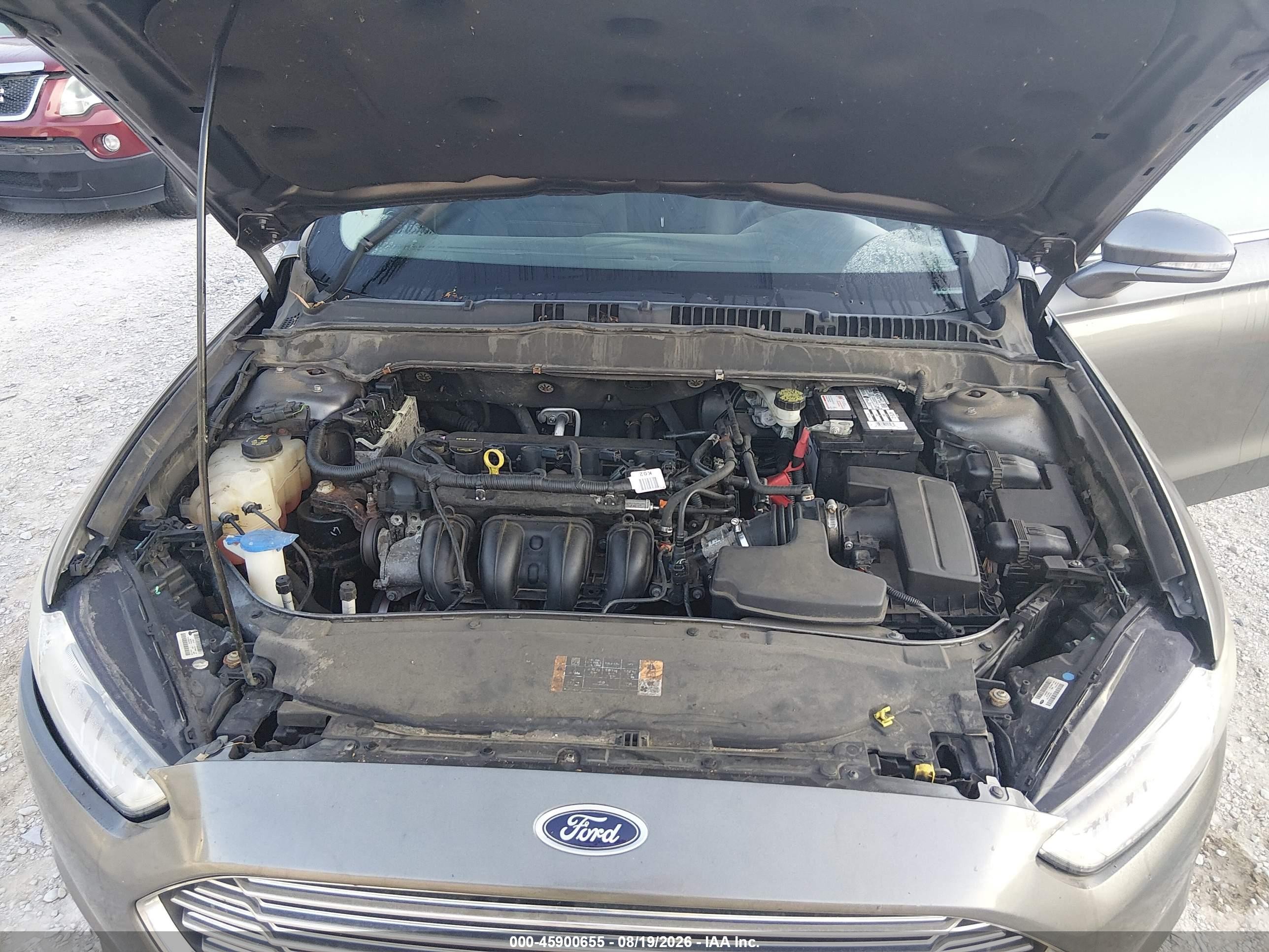 2013 Ford Fusion Se Gray vin: 3FA6P0H73DR178939