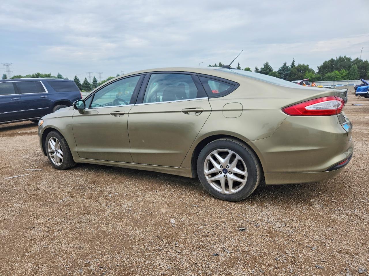 2013 Ford Fusion Se Green vin: 3FA6P0H73DR182196