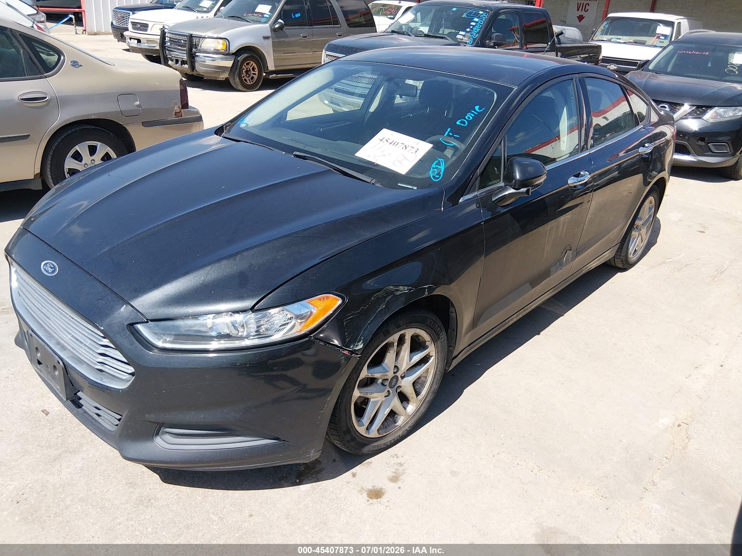 2013 Ford Fusion Se Black vin: 3FA6P0H73DR195840