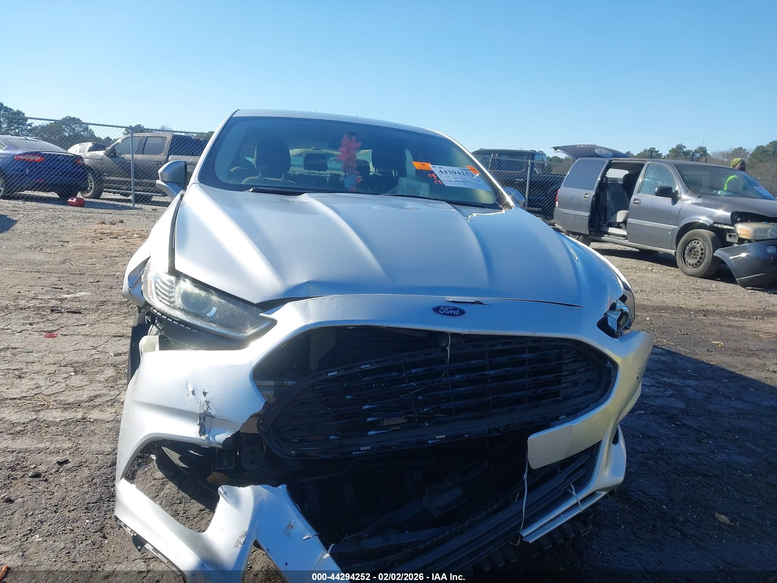 2013 Ford Fusion Se Silver vin: 3FA6P0H73DR244552