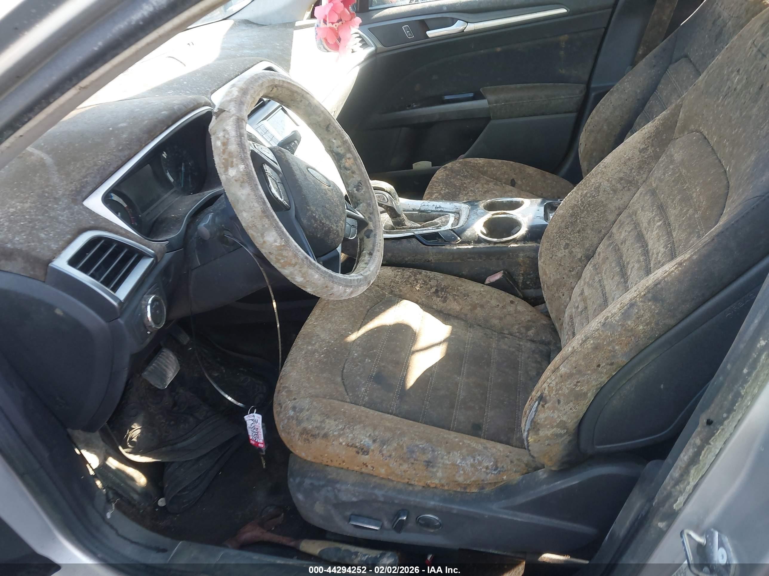 2013 Ford Fusion Se Silver vin: 3FA6P0H73DR244552