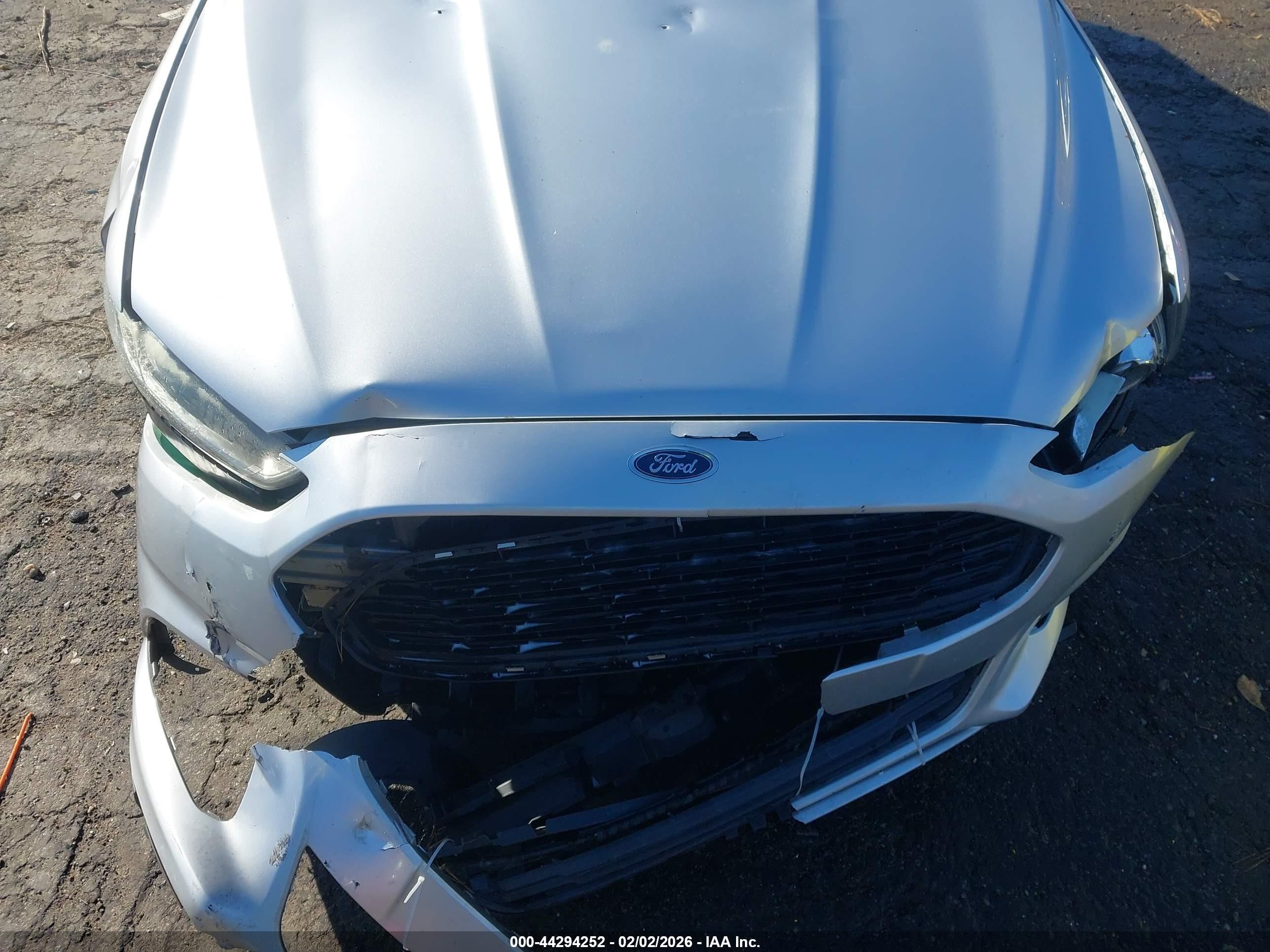 2013 Ford Fusion Se Silver vin: 3FA6P0H73DR244552