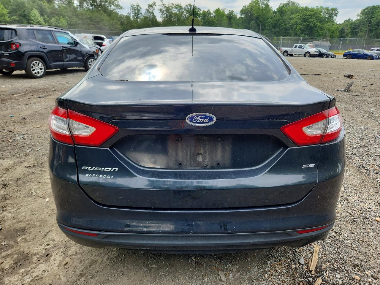 2013 Ford Fusion Se Gray vin: 3FA6P0H73DR249637