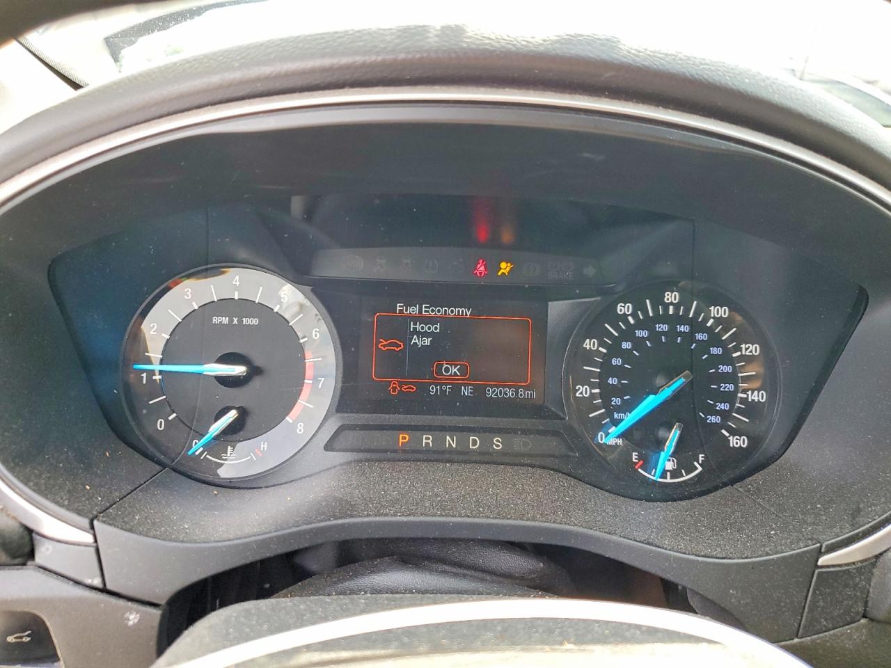 2013 Ford Fusion Se Gray vin: 3FA6P0H73DR249637