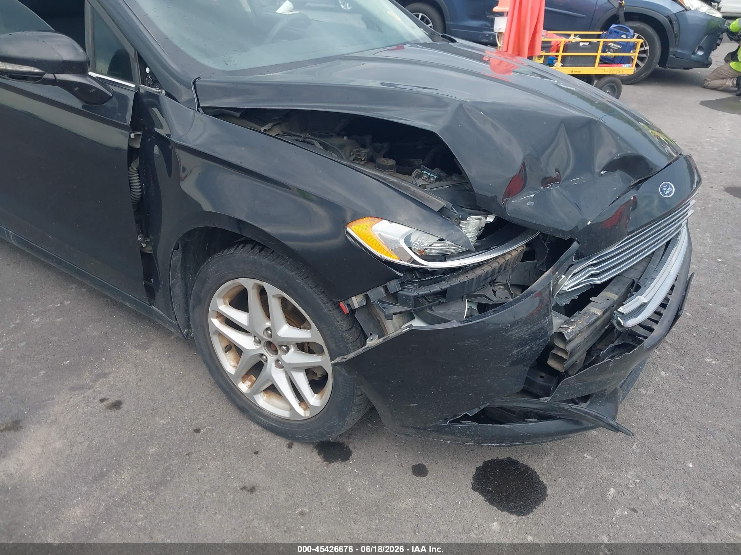 2013 Ford Fusion Se Черный vin: 3FA6P0H73DR268141