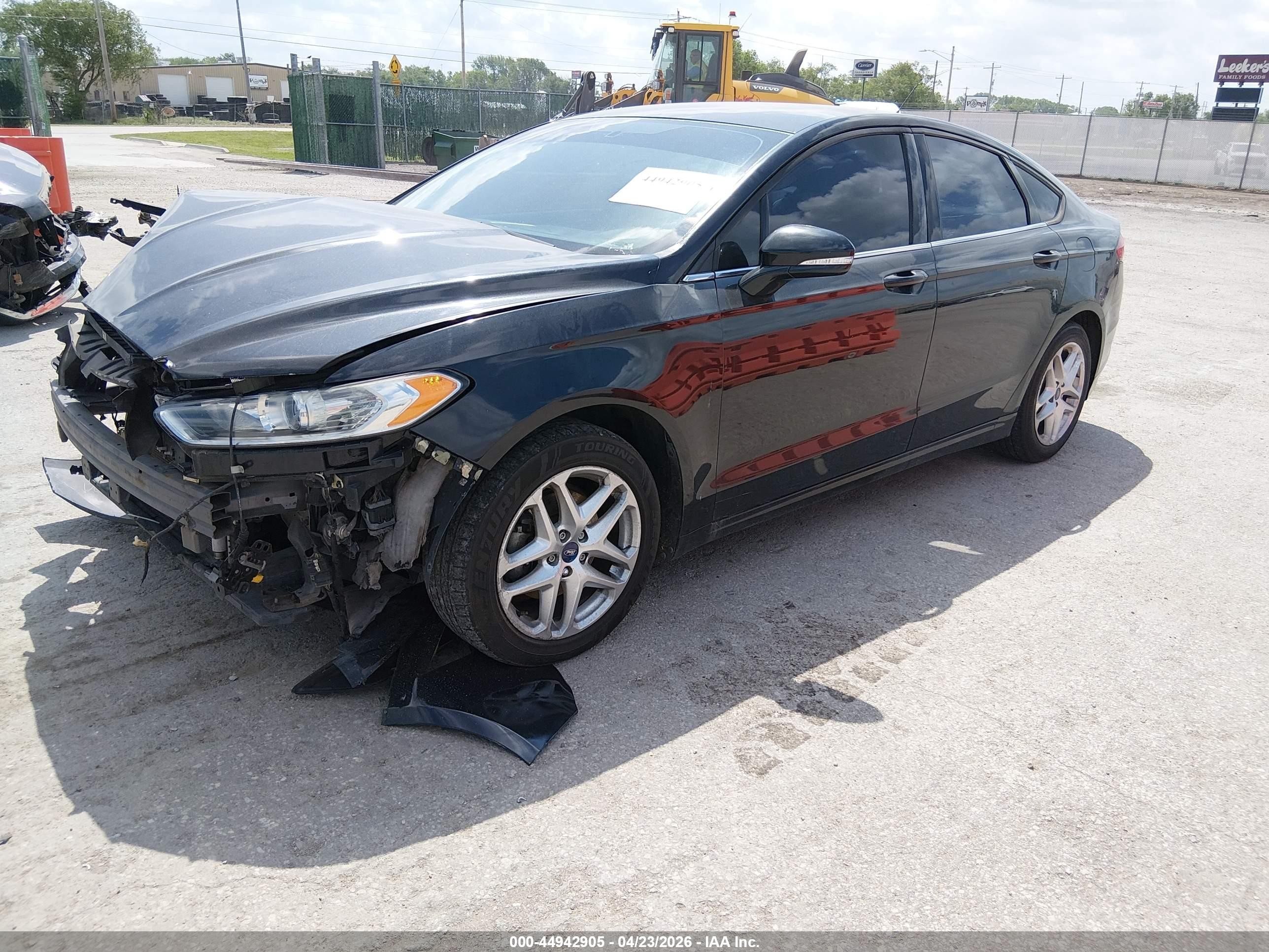 2013 Ford Fusion Se Black vin: 3FA6P0H73DR302157