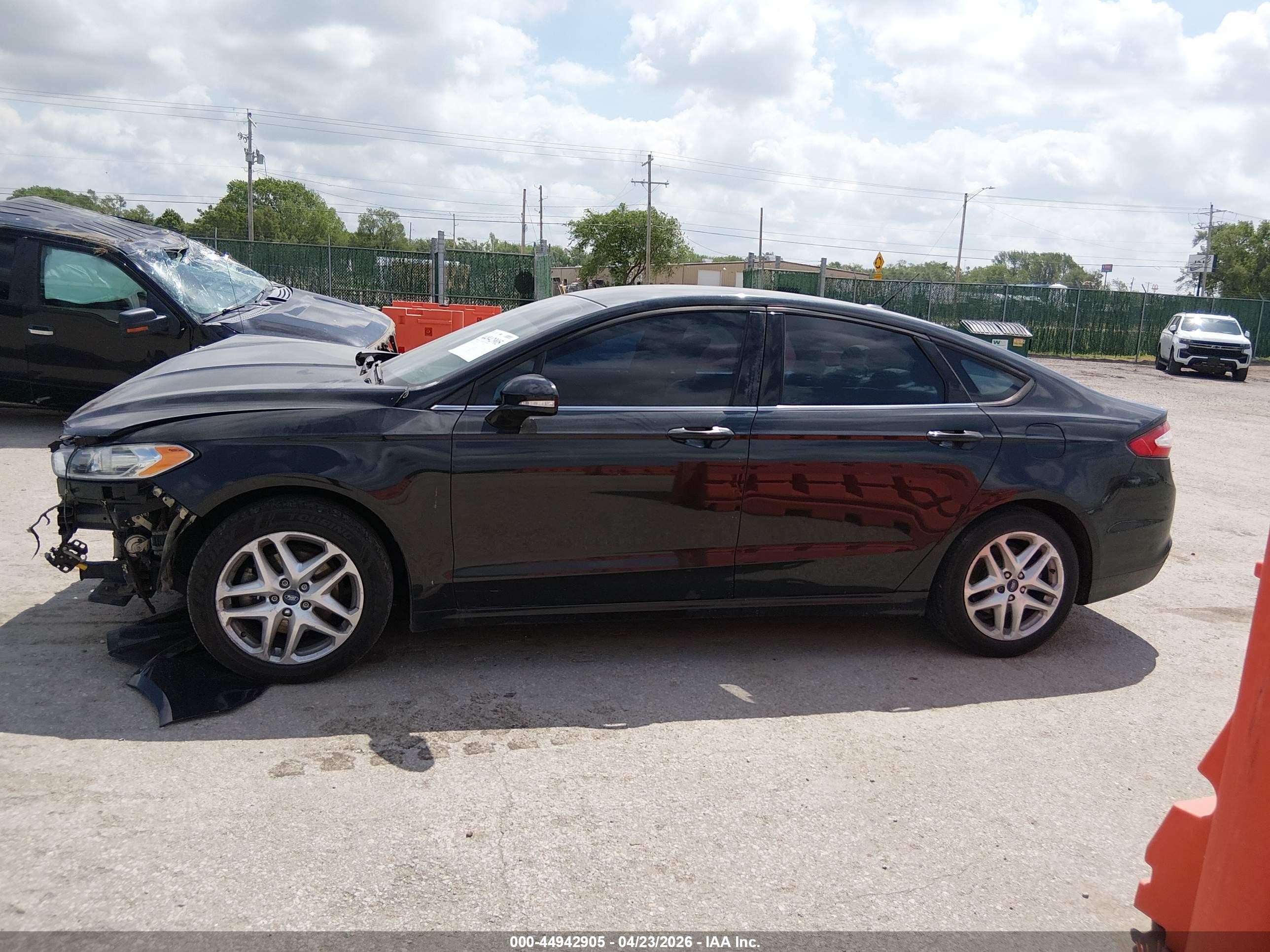 2013 Ford Fusion Se Black vin: 3FA6P0H73DR302157