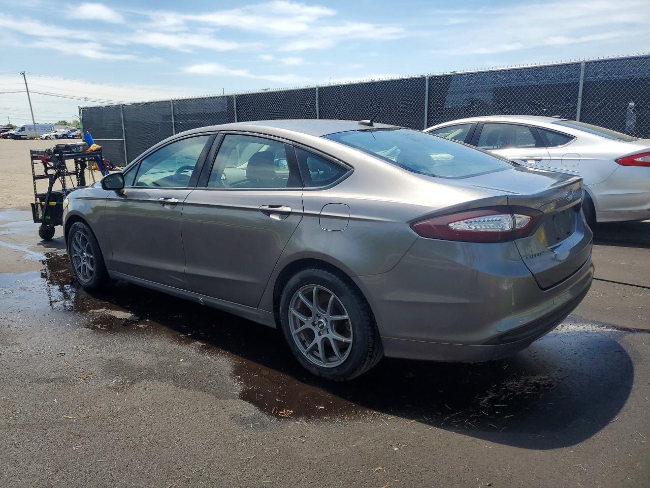 2013 Ford Fusion Se Gray vin: 3FA6P0H73DR305589