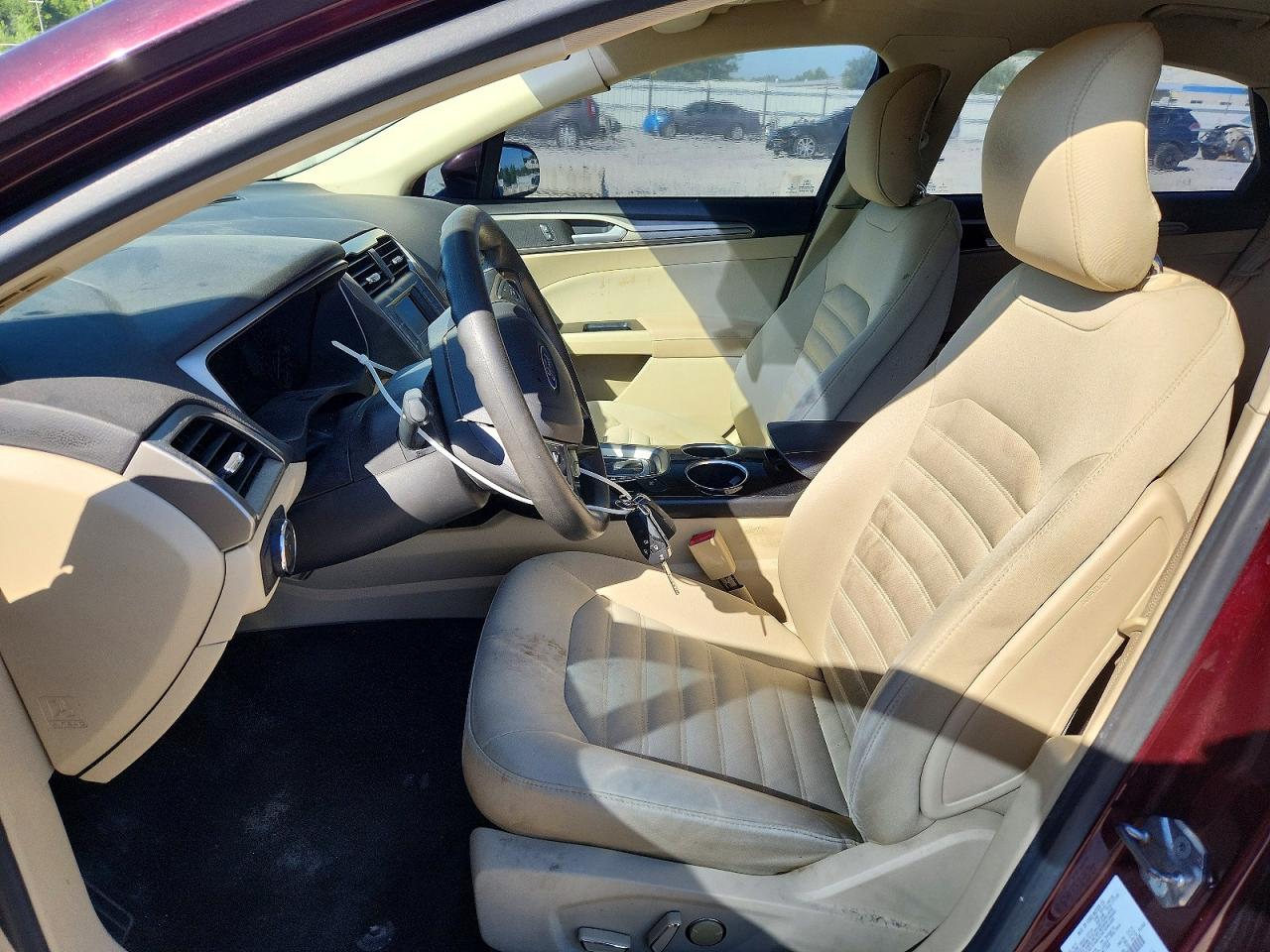 2013 Ford Fusion Se Burgundy vin: 3FA6P0H73DR330198